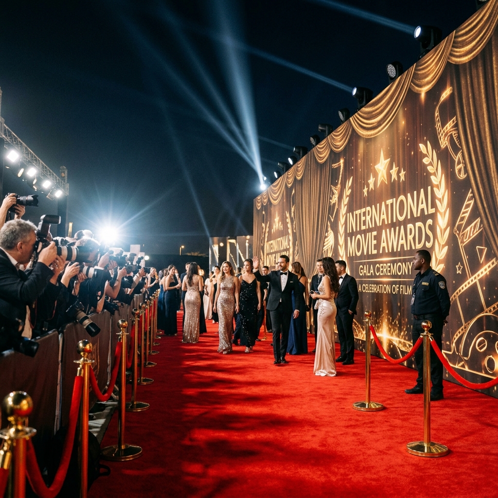 SIIMA Awards glamorous red carpet entrance