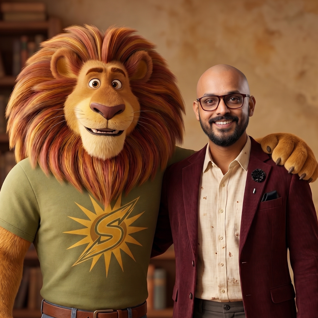 Singhoo 3D animated scene representing children's learning curriculum